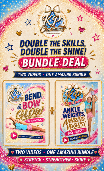 BUNDLE DEAL: Bend, Bow & Glow 🎀 PLUS Ankle Weights, Amazing Heights! 🎀