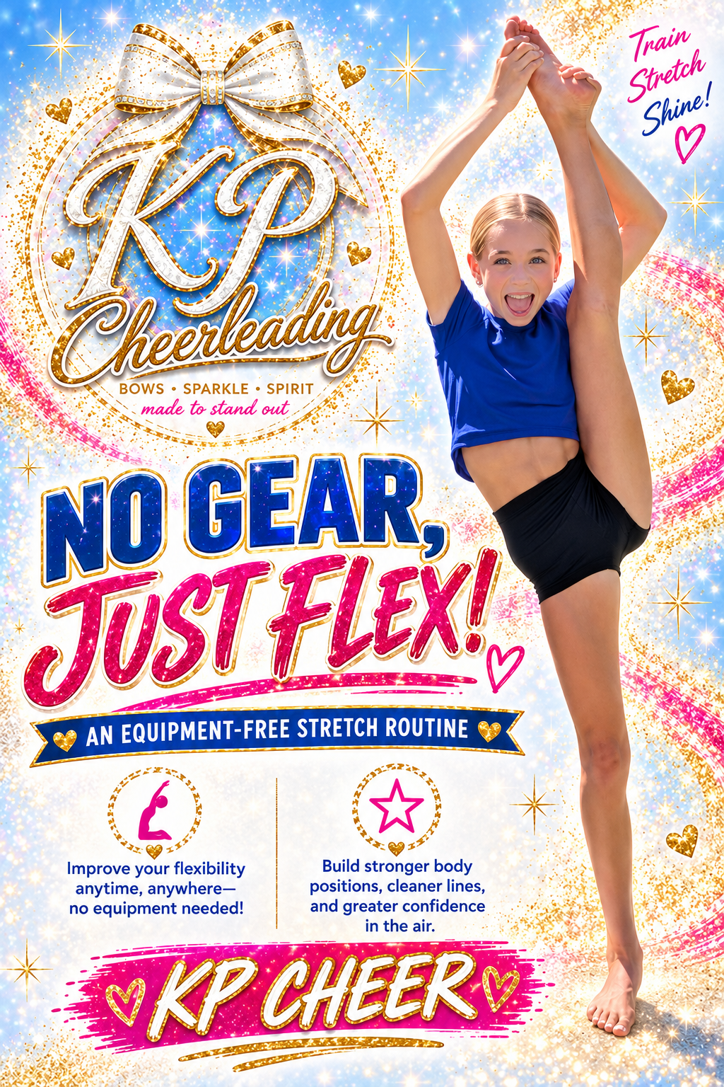 No Gear, Just Flex! 🎀