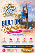 Built on Technique KP Cheer Body Positions
